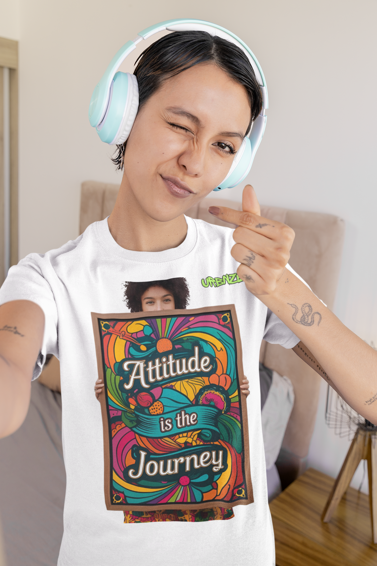 Attitude Is the Journey Unisex Classic T-shirt