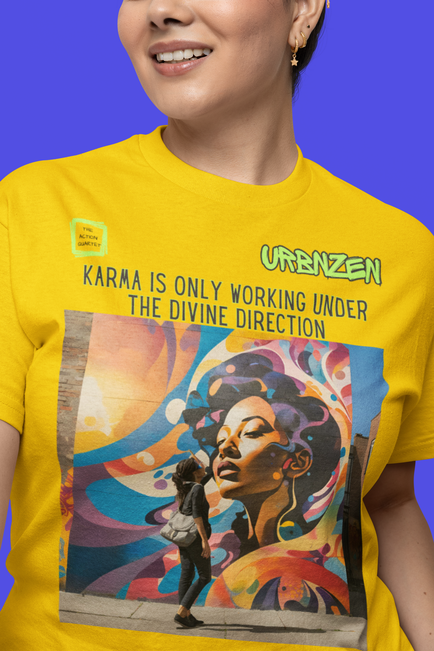 Karma is Only Working Under The Divine Direction Unisex Classic T-shirt